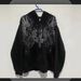 European And American Sweater New Black Four-leaf Clover Hoodie To Make Zipper Weiqing Youth Cardigan Sweater_viptrois.com