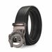 VOTHOST New Business Men's Alloy Automatic Buckle Leather Fashion Versatile Pants Jeans Crocodile Business Men's Belt VB189_viptrois.com