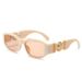 Fashion Trend Polygonal Personalized Glasses New Small Box Sunglasses Internet Celebrities Same Cat Eye Glasses_viptrois.com