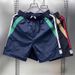 Men's Contrast Color Block Sport Shorts, Loose Fit 5-Inch Casual Athletic Short Pants With Side Stripes_viptrois.com