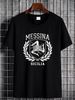 NEW LIMITED Sicilia Flag And Shield Design With Trinacria - Messina Tee S-3XL Comfortable Slightly Stretched Summer Soft Stylish Breathable_viptrois.com