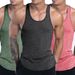 Men's Clothing Athletic Tank Top, Quick-Dry Workout Sleeveless Shirt For Gym Running Basketball_viptrois.com