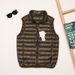 Down Jacket, Vest, Men's Light And Thin Vest, Vest, Stand-up Collar, Vest, Large Size Warm Autumn And Winter Jacket, Out Of Season_viptrois.com