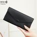 Women's Wallet & Men's Wallet Rfid Anti-theft Brush Ladies Purse Lychee Soft Leather Long Envelope Bag Ultra-thin And Simple Clutch Bag_viptrois.com