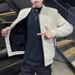 2024 Winter New Korean Style Men's Coat Casual Loose Plus Size Hoodless Stand Collar Cotton Jacket_viptrois.com