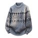 "Teen Boys' Half-Zip Stand Collar Sweater – Trendy Winter Knitwear For Junior & High School Students, Warm Pullover Base Layer"_viptrois.com
