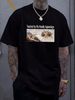 NEW LIMITED Ordained Minister The Flying Spaghetti Monster Athiest Gift T-Shirt Breathable Casual Homme Slightly Fashion Top For Everyday Wear_viptrois.com