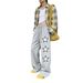 Y2k Retro Graffiti Star Print Wide Leg Joggers - Streetwear Hip Hop Pants For Men Premium Heavyweight Fabric_viptrois.com