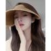 Design Handmade Woven Lafite Grass Top Travel, UV Resistant, Shading, And Sun Protection Hat For Children_viptrois.com