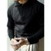 Autumn/Winter Thick Sweater Men's Korean Edition Trendy Loose Knitted Shirt Winter Lazy Linen Coat_viptrois.com