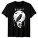 F-CAW-F Funny Crow Raven Meme Sarcastic Gothic Halloween T-Shirt Mens Womens Tees Top Adults#21_viptrois.com