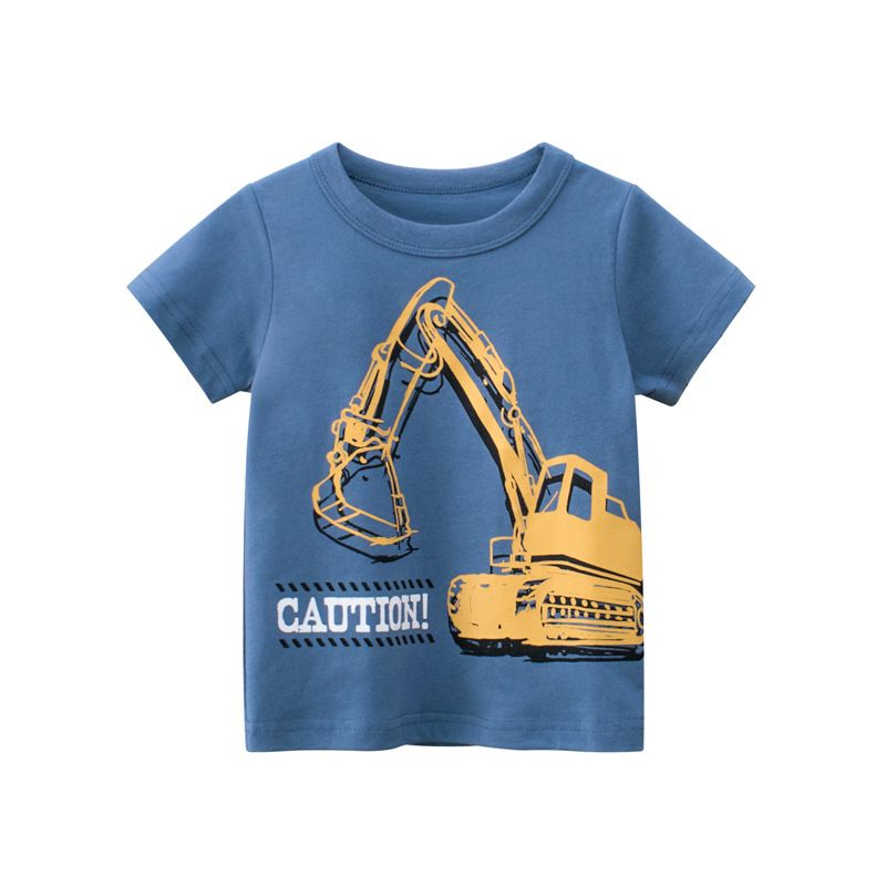 Mother & Kids Children's Clothing New Arrivals Children's Short Sleeved T Shirts Wholesale Korean Boys Clothing Baby Clothes One Piece Consignment_viptrois.com