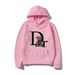 Men's Clothing Velvet Sweatshirt Plain Dr Teddy Bear Print Kangaroo Pocket Drawstring Print Hoodie_viptrois.com