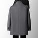 Men's Clothing Thickened Fur Collar Mid Length Removable Silk cotton Lined Wool Coat_viptrois.com