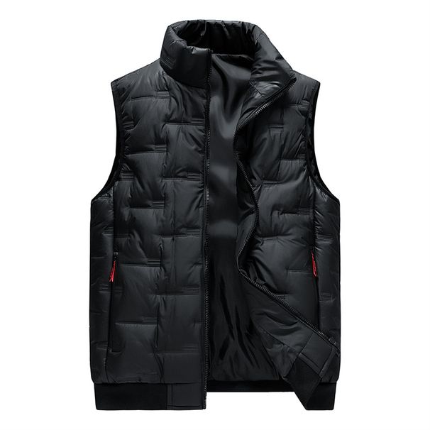 Men's Clothing Factory Direct Supply Vest, Large Size Men's Autumn And Winter Korean Style Casual Autumn And Winter Waistcoat Vest Youth Vest_viptrois.com