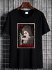 Amy Vamphouse Winehouse Horror Halloween Cartoon T Shirt Singer Summer Homme Stylish Unisex Designer Clothes Casual Streetwear Soft Graphic_viptrois.com