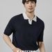 Summer Ice Silk Cooling Men's Polo Short Sleeve Knitwear Casual Versatile Fashion Business T-Shirt Top_viptrois.com