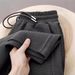Men's Waffle Knit Pants - Relaxed Fit Straight & Tapered Leg Joggers For Casual & Sporty Look Fashion Trends_viptrois.com