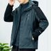Men's Clothing outdoor three-in-one jacket men's two-piece plus size team work clothes jacket_viptrois.com