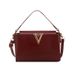 red glossy princ diana bag casual embroidered texture handbag new classic autumn and winter shoulder bag patent leather bag_viptrois.com