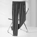 "Men's Loose-Fit Quick-Dry Nylon Pants With Zipper & Drawstring - Summer Ice Silk Fabric For Sports & Casual Wear (Black/Gray)"_viptrois.com