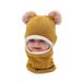 Kids'hats Children's hats and necklaces with wool thickened ear-protection overheads winter for men and women_viptrois.com