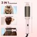 Hair Hair Straightener, Dual-use, Large Roll, Inner Buckle, Bangs, Curling Iron, Straight Plate, Clip Comb_viptrois.com