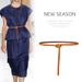 Real Cowhide Belt Women's Slim Waist Belt Decoration With Dress Slim Belt Small Fragrant Style Waist Chain Retro Belt_viptrois.com