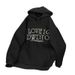 New retro niche design nail bead letter hooded sweatshirt for women, popular loose couple top_viptrois.com