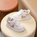 Kids'shoes White shoes for girls soft soled toddler shoes for girls Board shoes for boys casual_viptrois.com
