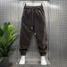 Men's Corduroy Casual Trousers Fleece Lined Thickened Jogger Pants Autumn Winter Trendy Versatile_viptrois.com