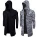 Pure Winter New Hooded Thickened Cardigan European Size Men's Solid Color Knitted Sweater Spring Autumn Jacket_viptrois.com