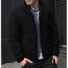 Men’s High-Street Zip-Up Hoodie – Edgy Doberman Print (Black/Dark Grey, Sizes S-2XL)_viptrois.com
