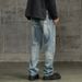 Men's Clothing Workwear Jeans Loose Straight Pants Wide Leg Pants Boys Mopping Pants Street Fashion Casual Trousers_viptrois.com