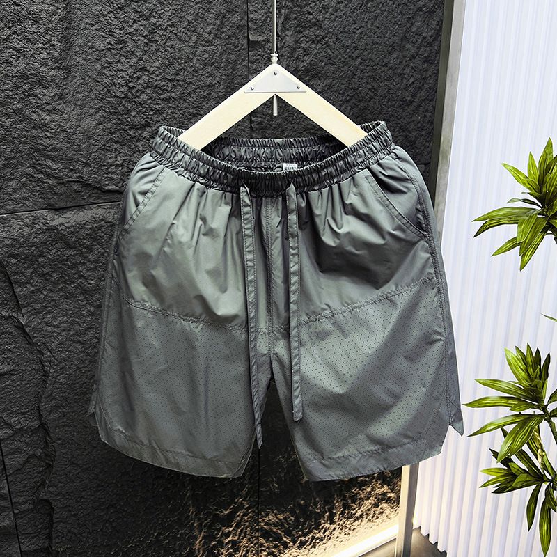 Men's Clothing Five-Point Pants Men's Summer Beach Pants Men's Casual Running Sports Shorts Men's Five-Point Straight Pants Trendy_viptrois.com