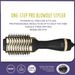One Step Hair Dryer And Volumiser 1000W Blow Dryer Brush Hot Air Styling Brush Professional Hair Straightener Curler Travel Friendly Heated Hairbrus_viptrois.com