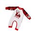 Christmas deer plaid letters Christmas family dress printed home dress pajamas_viptrois.com