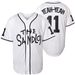 Men's outdoor wear gray No. 30 baseball shirt embroidered jersey jacket_viptrois.com