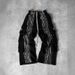 Cross-border European And American High Street Casual Sweatpants Fashion Versatile Street Hip-hop Men's Trendy Brand Loose Straight Striped Trousers_viptrois.com