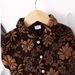 Kid's Clothing 2-Pack Boys Teen Floral Jacquard Short Sleeve Shirt & Elastic Waist Casual Shorts_viptrois.com