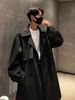 2025 New Windbreaker Jacket Men's Mid To Long Style Spring And Autumn Korean Trendy Brand Casual High-end Coat_viptrois.com