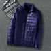 Pure Down Plus Size Short Lightweight Coat Workwear Thickened Youth Cotton Padded Jacket Winter Men's Outerwear_viptrois.com