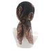 Muslim Headscarf Muslim Scarf Rose Embroidered Square Scarf Elegant Breathable Gauze Scarf Scarf Curved Hat Simple Pullover Headscarf_viptrois.com