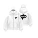 Cross-border Foreign Trade Autumn And Winter Unique Design Double-layer Hooded Zipper Sweater Jacket Trendy Loose Couple Top_viptrois.com