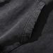 450gsm Blank Washed Vintage Men's Trendy Loose Pullover Kangaroo Pocket Hoodie_viptrois.com