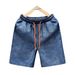 Men's Trendy Ice Silk Quick Drying Casual Shorts Stylish Five Point Beach Pants Summer Arrival Thin Summer Clothing_viptrois.com