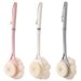 Bath Brush Soft Hair 2 In 1 Scrubbing Artifact Long Handle Back Scrubber For Adult Men_viptrois.com