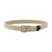 New autumn canvas woven elastic waistband women's trendy casual pants, alloy square buckle belt for men_viptrois.com