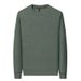 Men's Clothing Sweatshirt Round Neck Men's Fleece Sweatshirt Winter Warm Casual Pullover Long Sleeve T-Shirt Loose Fit Fashion Crewneck Top_viptrois.com