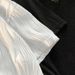Men's Clothing Short Sleeved T Shirt Ins Loose Simple Casual Top Version Of The Trendy Split Short Sleeved T Shirt_viptrois.com